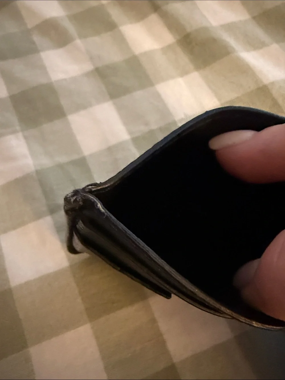 Tom Ford Black Leather Slim Card Case